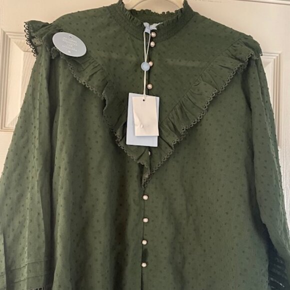 Hill House Tops - Hill House Long sleeve blouse